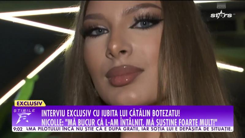 Primele declarații ale iubitei lui Cătălin Botezatu. Ce a putut să spună Nicolle despre relația lor | VIDEO