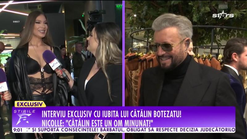 Primele declarații ale iubitei lui Cătălin Botezatu. Ce a putut să spună Nicolle despre relația lor | VIDEO