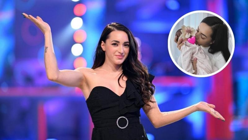 colaj larisa iordache la splash și larisa și fiica ei