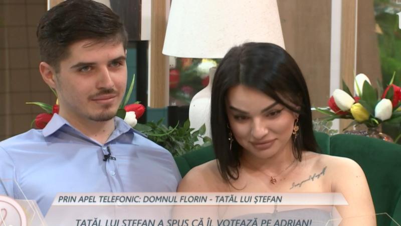 Mireasa sezonul 11, 26 martie 2025. Tatăl lui Ștefan a intrat în direct. Ce a spus despre Mihaela și ce cuplu a votat