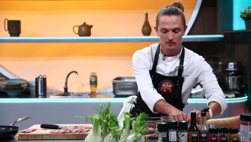 Cine este Claudiu Gherghuț, cuțitul de aur al lui Chef Orlando Zaharia de la Chefi la cuțite sezonul 15. Ce a dezvăluit