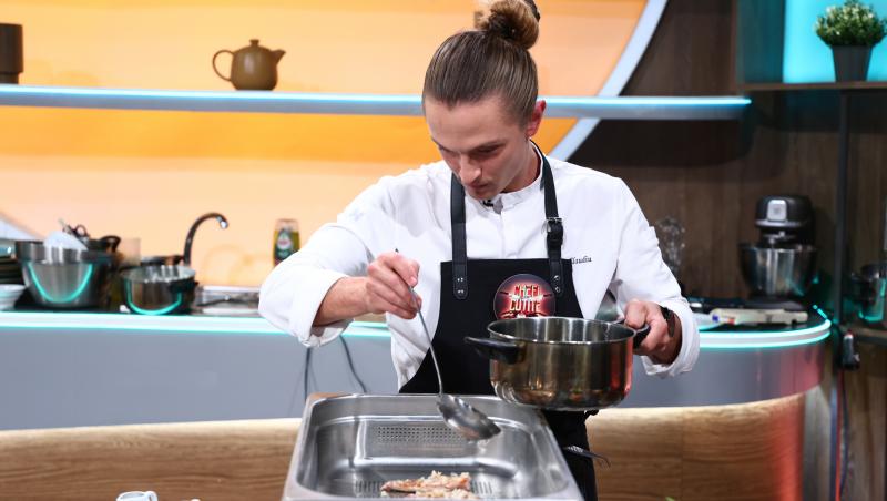 Cine este Claudiu Gherghuț, cuțitul de aur al lui Chef Orlando Zaharia de la Chefi la cuțite sezonul 15. Ce a dezvăluit