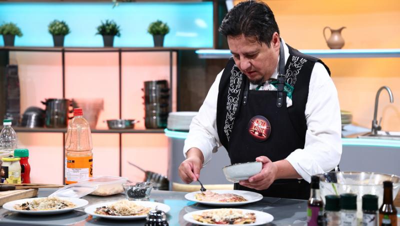 Fernando Alephsus, mexicanul care i-a surprins pe jurații Chefi la cuțite cu pizza japoneză. Ce ingrediente a combinat