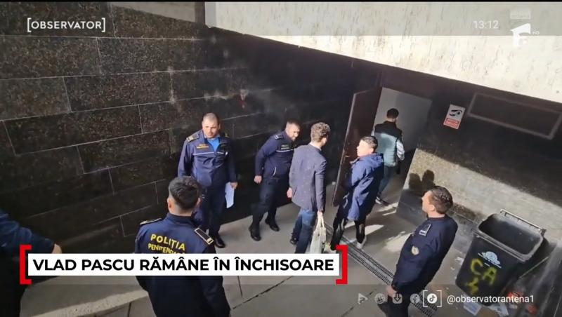 Vlad Pascu rămâne în închisoare. Ce decizie a luat astăzi Curtea de Apel Constanţa