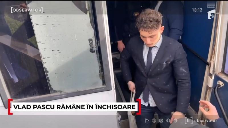 Vlad Pascu rămâne în închisoare. Ce decizie a luat astăzi Curtea de Apel Constanţa