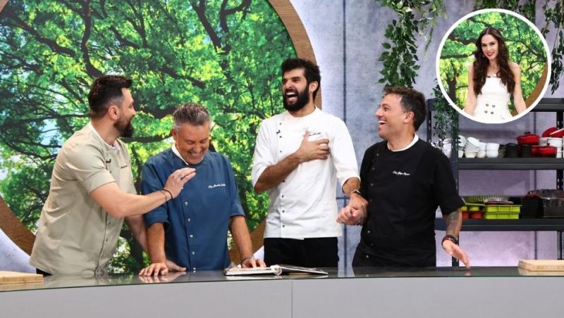 colaj Chef Richard Abou Zaki, Chef Alexandru Sautner, Chef Orlando Zaharia și Chef Ștefan Popescu, irina fodor