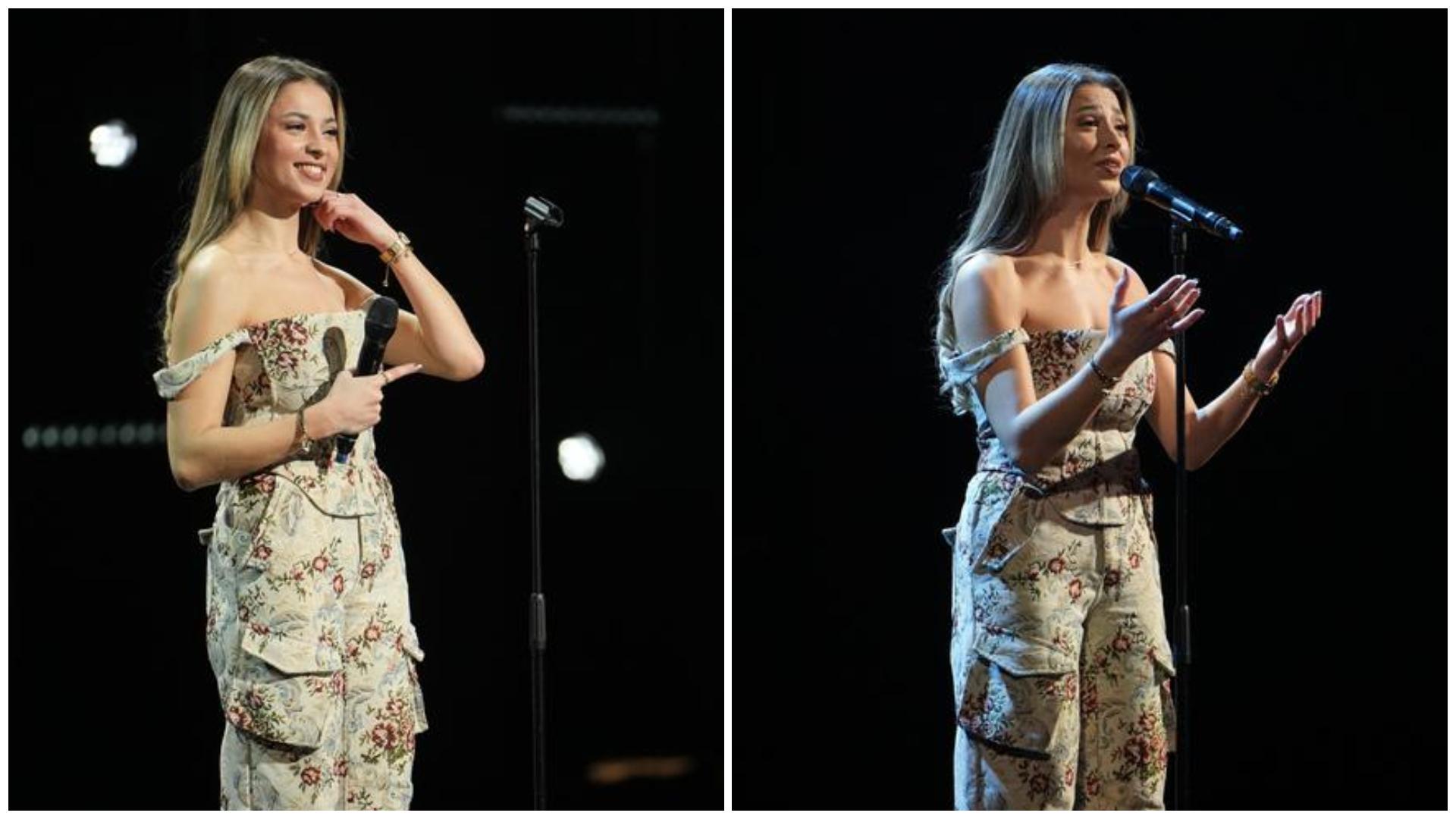 Andrea Muj a transmis emoție pură pe scena X Factor. A mizat pe timbrul său vocal și a cucerit jurații: „Noi vrem să te păstrăm!”