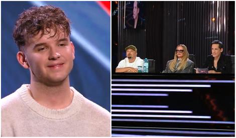 Filip Zalomir a vrut să renunțe la X Factor, dar totuși a urcat pe scenă! Toți au amuțit când i-au auzit vocea. Ce a dezvăluit