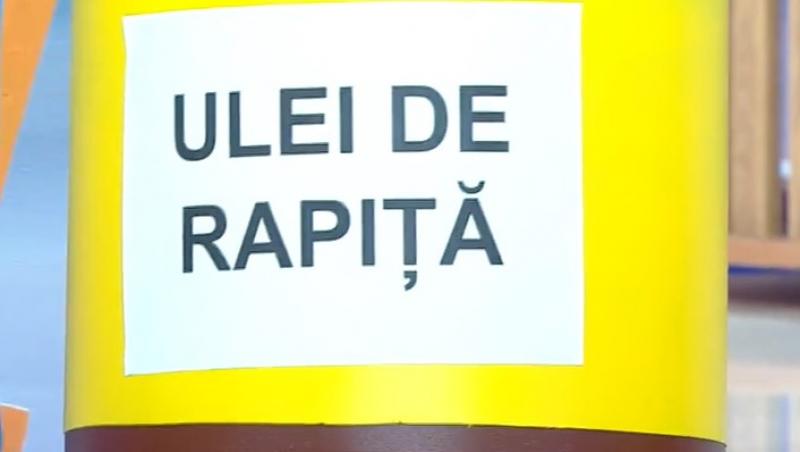 MediCOOL, sezon 8, 29 martie. Beneficiile și proprietățile uleiului de rapiță. Explicațiile specialiștilor