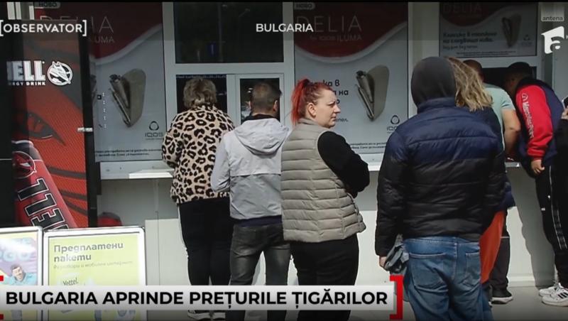 Românii au făcut cozi în Bulgaria pentru a-și cumpăra țigări. Ce se întâmplă cu accizele la tutun