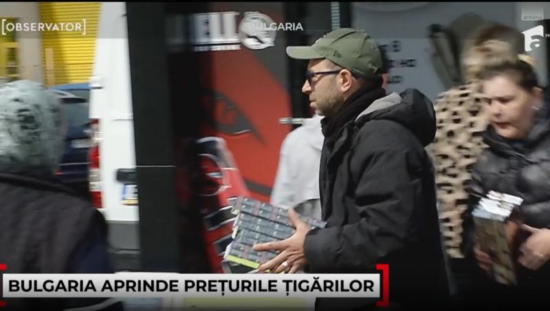 Românii au făcut cozi în Bulgaria pentru a-și cumpăra țigări. Ce se întâmplă cu accizele la tutun