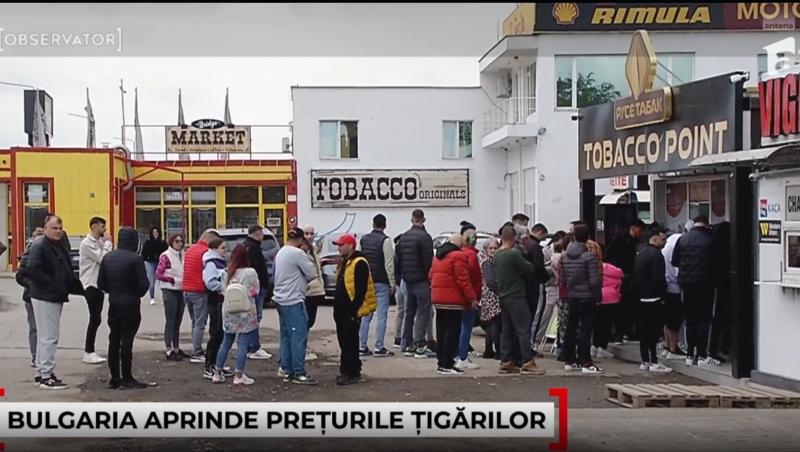Românii au făcut cozi în Bulgaria pentru a-și cumpăra țigări. Ce se întâmplă cu accizele la tutun