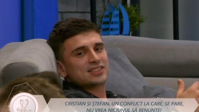 Mireasa sezonul 11. Scandal monstru între Cristian și Ștefan. Jigniri și amenințări în casa băieților