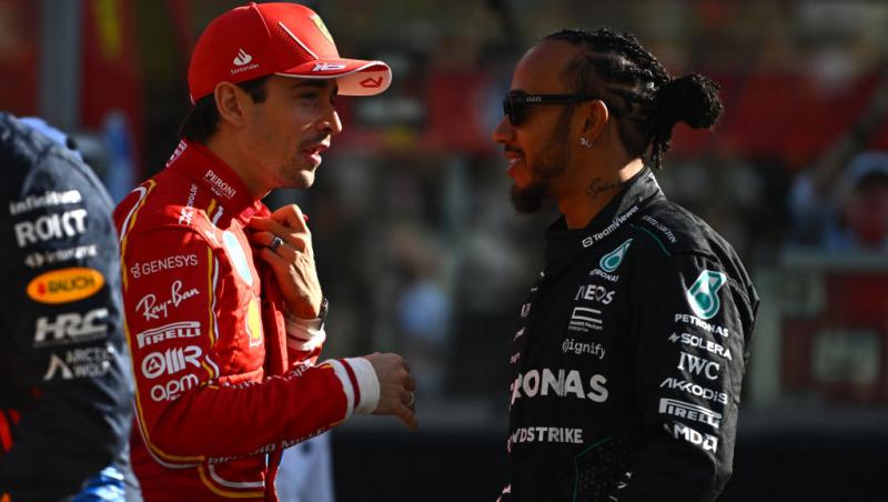 Care e relația dintre Lewis Hamilton și Charles Leclerc. Multiplul campion mondial a dat cățile pe față