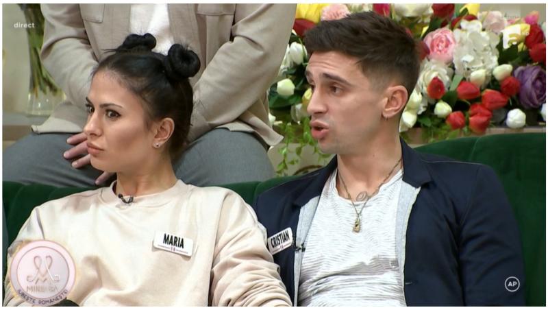 Mireasa sezonul 11, 5 martie 2025. Cristian, pus pe gânduri de un mesaj afișat pe plasmă despre Maria