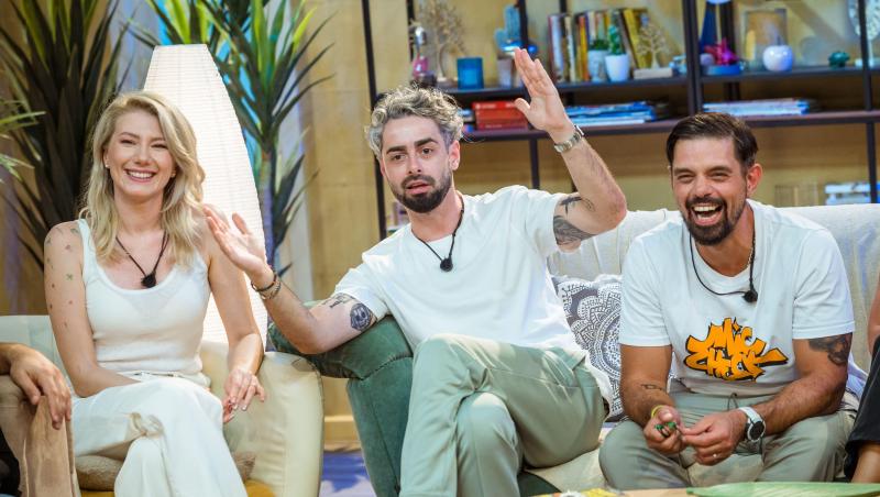 Reacția hazlie a lui Radu Bucălae când a fost întrebat dacă are poză cu Alexandra pe ecranul telefonului. Ce a zis la Power Couple