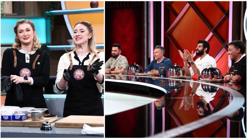 Letiția și Alexandra, jurații chefi la cuțite și Irina Fodor