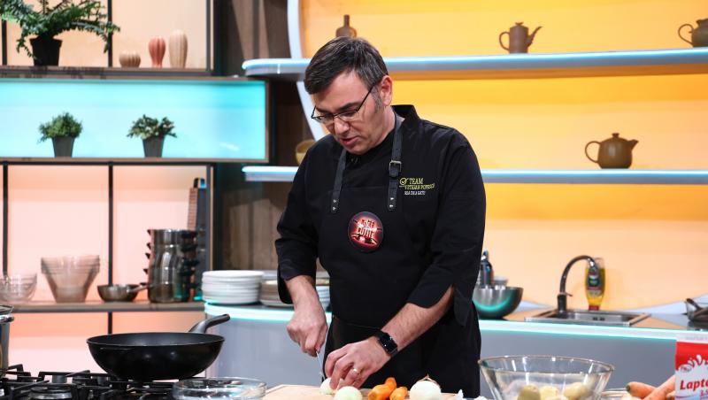 Chefi la cuțite, 1 aprilie 2025. Au ieșit scântei între chef Richard Abou Zaki și chef Ștefan Popescu. Ce surpriză au avut jurații