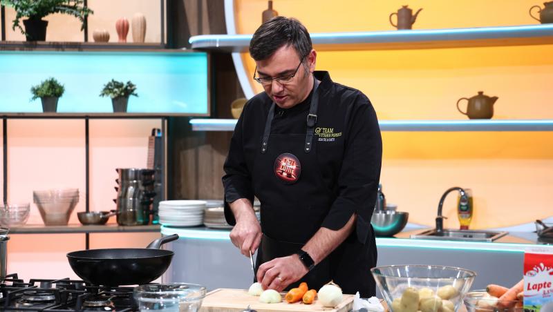 Chefi la cuțite, 1 aprilie 2025. Au ieșit scântei între chef Richard Abou Zaki și chef Ștefan Popescu. Ce surpriză au avut jurații