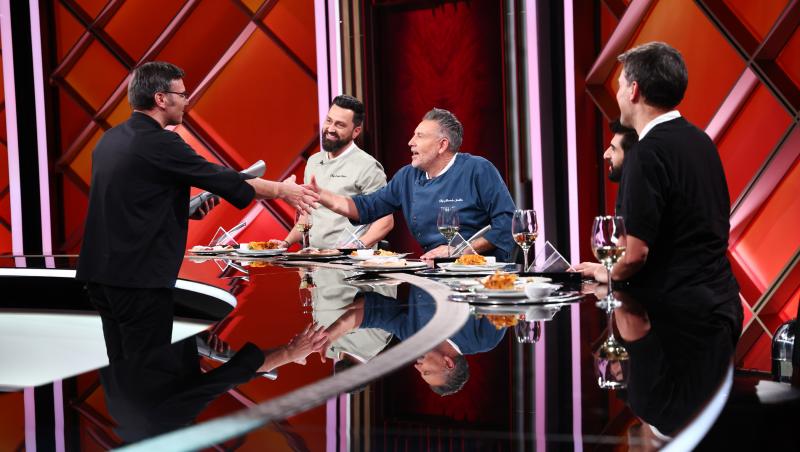 Chefi la cuțite, 1 aprilie 2025. Au ieșit scântei între chef Richard Abou Zaki și chef Ștefan Popescu. Ce surpriză au avut jurații