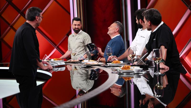 Chefi la cuțite, 1 aprilie 2025. Au ieșit scântei între chef Richard Abou Zaki și chef Ștefan Popescu. Ce surpriză au avut jurații