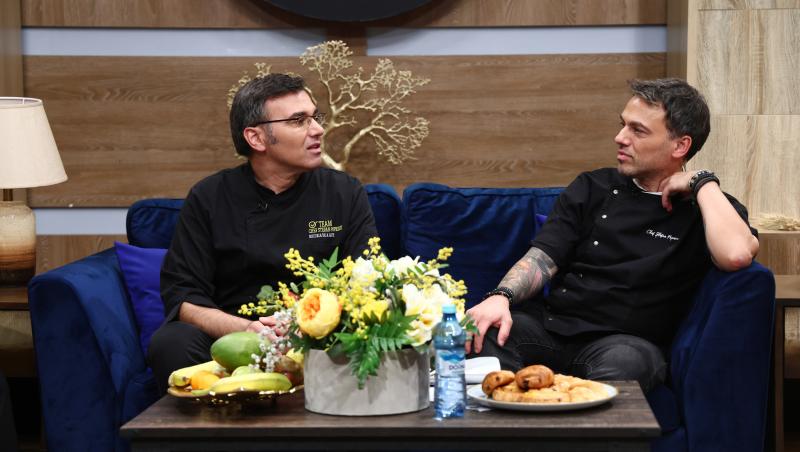 Chefi la cuțite, 1 aprilie 2025. Au ieșit scântei între chef Richard Abou Zaki și chef Ștefan Popescu. Ce surpriză au avut jurații