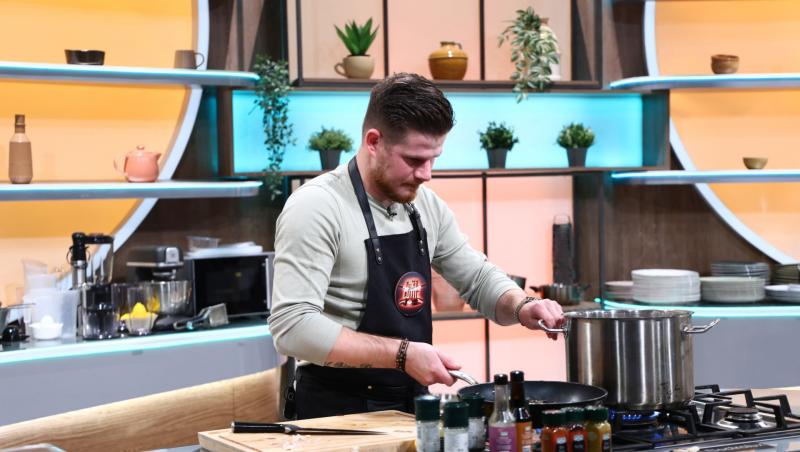 Chef Richard Abou Zaki a câștigat bomba. Diseară, Iulian Stere, cu ambiții mari:„Am lucrat sub coordonarea lui Chef Gordon Ramsay”