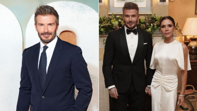 colaj david beckham și david și victoria beckham