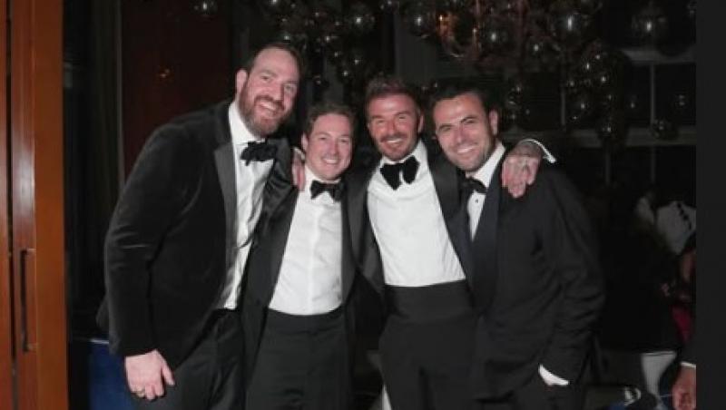 David Beckham la 50 de ani. Cine i-a fost alături la petrecerea din Miami