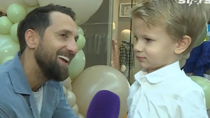 Ce reguli a stabilit micuțul Tiago pentru toată familia. Imaginile înduioșătoare cu Dani Oțil și fiul său