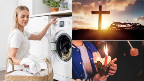 Când se spală în Săptămâna Mare. Zilele în care este păcat să faci activități casnice