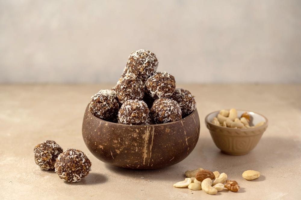 Bomboane de post din ovăz și banane