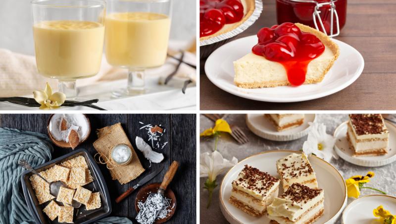 Prăjituri de post fără coacere