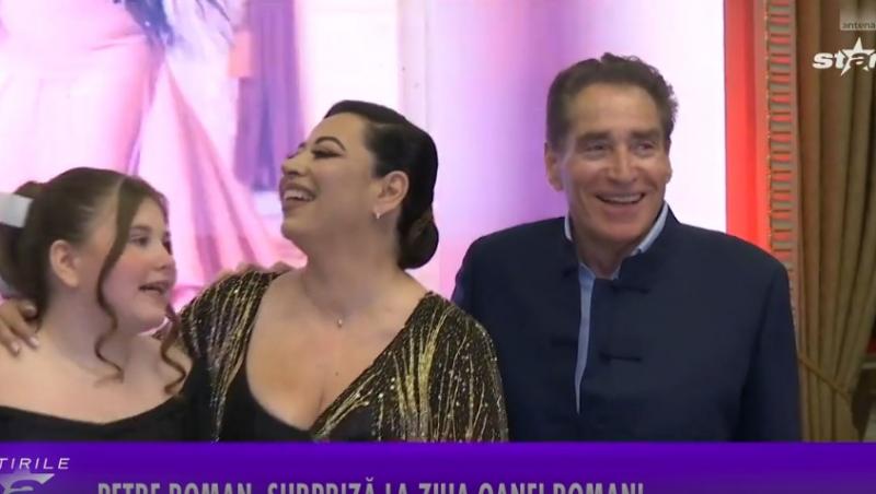 Petre Roman, apariție surpriză la aniversarea Oanei Roman. Imaginile care dovedesc că au trecut peste toate neînțelegerile