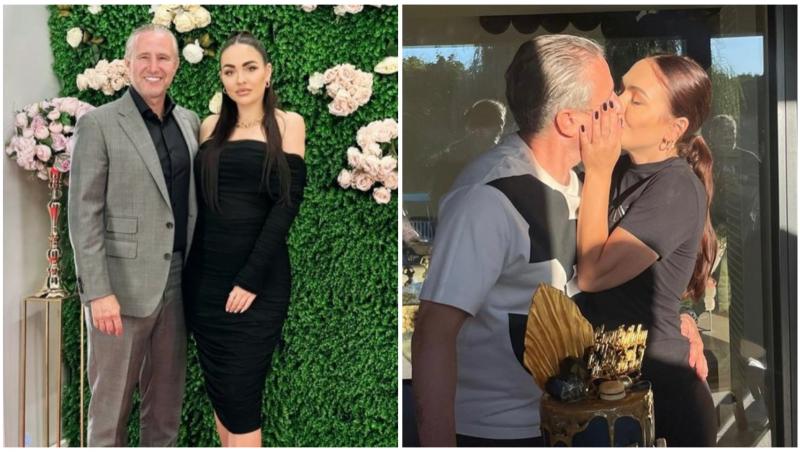 Colaj cu Laurențiu Reghecampf și iubita lui, Corina Caciuc, în două ipostaze diferite