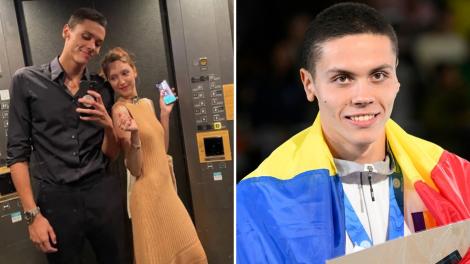 David Popovici și Taisia Nițuleasa, imaginea care îți taie răsuflarea. În ce ipostază tandră au apărut sportivul și iubita sa