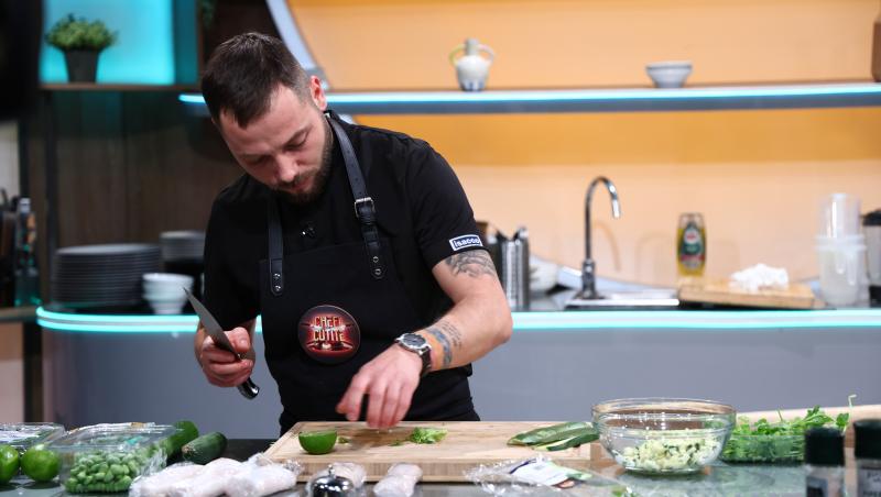 Chefi la cuțite, 14 aprilie 2025. Concurenta care i-a emoționat complet pe chefi și a primit cuțitul de trecere. Surpriza ediției