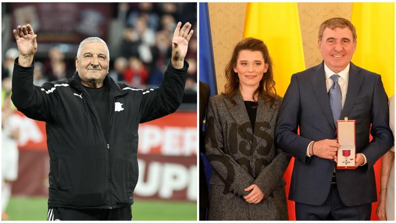 Colaj cu Rică Răducanu, Gică și Kira Hagi