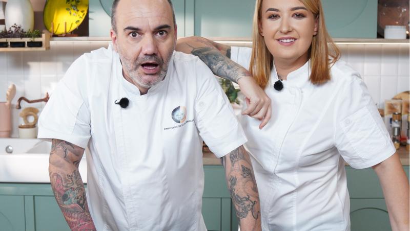 Hello Chef sezon 9, 12 aprilie 2025. Rețeta Roxanei Blenche pentru piftie de știucă cu icre de morun. Ce a votat Bogdan Simion