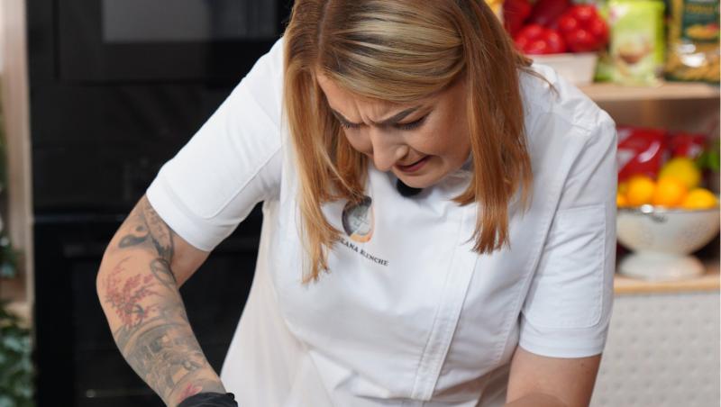 Hello Chef sezon 9, 12 aprilie 2025. Rețeta Roxanei Blenche pentru piftie de știucă cu icre de morun. Ce a votat Bogdan Simion
