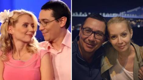 Cum arătau Victor Ponta și Daciana Sârbu când au apărut la Dansez pentru tine. Au purtat ținute roz și au dansat pe ritmuri latino