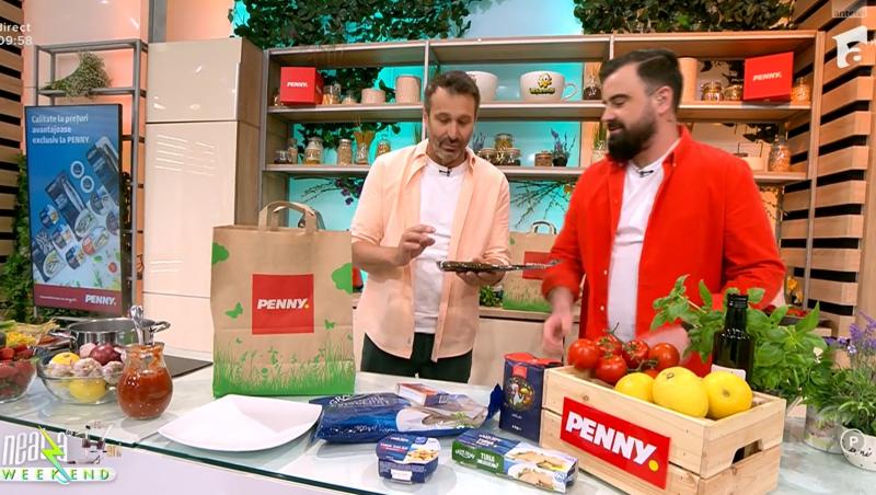 Rețetă de macrou afumat cu pesto de leurdă pe pat de mămăligă, pregătită de Chef Nicolai Tand la Neatza cu Răzvan și Dani