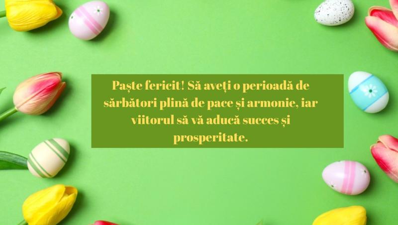 Mesaje și Felicitări de Paște 2025. Urări creștine, haioase sau formale pentru Învierea Domnului