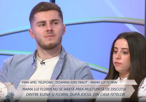Mireasa sezonul 11. Mama lui Florin a insistat să vorbească cu fiul său, după primele neînțelegeri între el și Elena