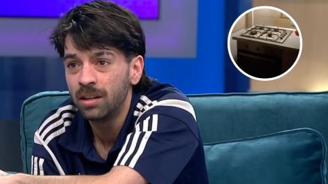 Cum arată garsoniera în care locuiește David Pușcaș. Fiul Luminiței Anghel a făcut turul casei fără rețineri
