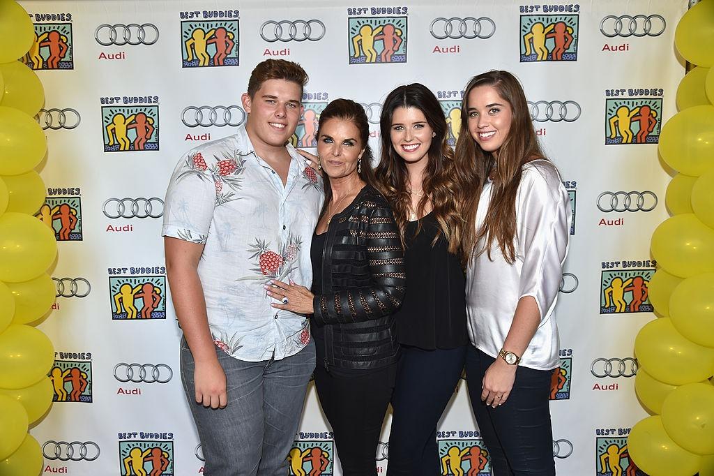 Christopher Schwarzenegger, jurnalista Maria Shriver, Katherine Schwarzenegger și Christina Schwarzenegger, la cea de-a patra ediție a evenimentului anual Team Maria Benefit In Support of Best Buddies