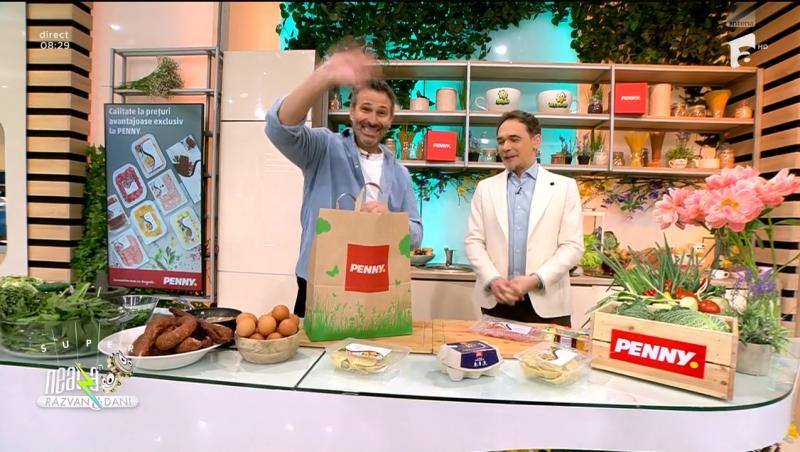 Rețeta de ravioli cu sos cremos și salami crocant, pregătită de Chef Nicolai Tand la Neatza cu Răzvan și Dani