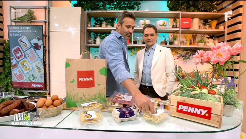 Rețeta de ravioli cu sos cremos și salami crocant, pregătită de Chef Nicolai Tand la Neatza cu Răzvan și Dani