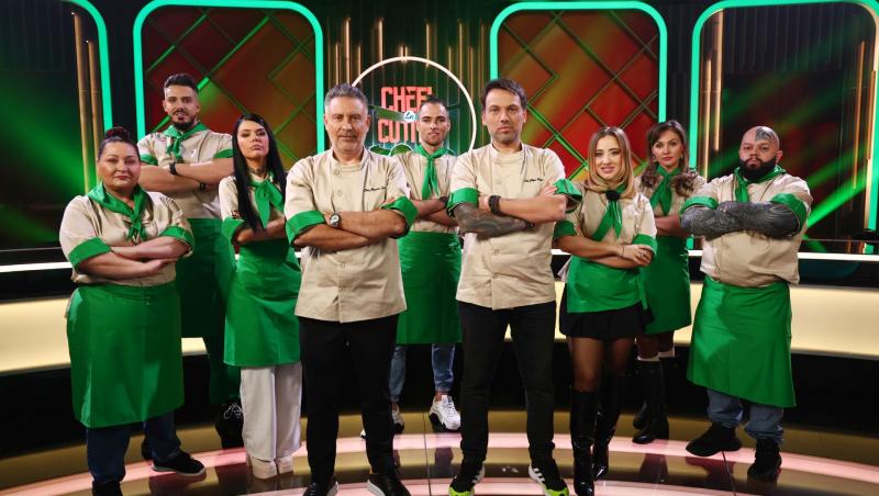 Jurații și-au format echipele în ediția de ieri. Confruntările încep furtunos diseară: Chef Ștefan Popescu folosește prima amuletă