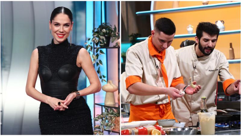 Irina Fodor, Chef Richard Abou Zaki și un concurent din echipa sa